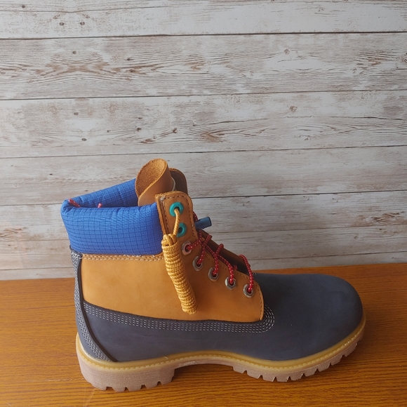 TIMBERLAND MEN’S PREMIUM WATERPROOF BOOT WHEAT NUB - Picture 2 of 8